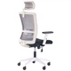 Кресло AMF Uran White HR сиденье Нест-01 HY-109 Серый - изображение 4
