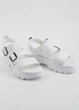 Босоножки женские Fashion 016 белые кожаные 339905_39 (25 см) - изображение 4