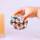 Игрушка антистресс Бесконечный кубик Радуга 7,3x3,6x1,8см, Сине-оранжевый - изображение 2