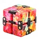 Игрушка антистресс Бесконечный кубик Радуга 7,3x3,6x1,8см, Красно-синий - изображение 3