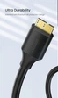Кабель UGREEN US130 USB 3.0 to Micro-USB 3.0 5Gbps 1m Black (10841) - изображение 2