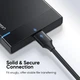 Кабель UGREEN US312 USB-C 3.1 to Micro-USB 3.0 3A 5Gbps 1m Black (20103) - изображение 5