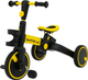 Триколісний велосипед Happy Bike Sportrike 3 in 1 Жовтий (5903864943214) - зображення 1