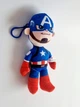 Мягкая игрушка брелок Капитан Америка, 15 см - изображение 2