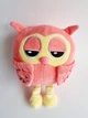 Мягкая игрушка маленькая Сова коралловая, 16х14 см - изображение 2