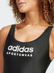 Купальник суцільний жіночий adidas Sportsw Ub Suit IQ3955 36 Чорний (4067887693233) - зображення 4