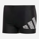 Kąpielówki męskie bokserki adidas Branded Boxer HT2079 4 Czarne (4066745118802) - obraz 7