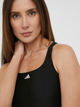 Купальник суцільний жіночий adidas Mid 3S Swimsuit HA5993 42 Чорний (4065423273604) - зображення 4