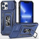 Чехол противоударный Epik Defender Cam Ring Case для Apple iPhone 12 Pro / 12 (6.1") Синий / Navy - изображение 1