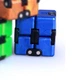 Игрушка антистресс Бесконечный кубик фиджет 7,3x3,6x1,8см (Инфинити куб) Синий - изображение 11