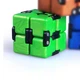 Игрушка антистресс Бесконечный кубик фиджет 7,3x3,6x1,8см (Инфинити куб) Зеленый - изображение 9