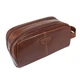 Чоловічий шкіряний несесер-косметичка для подорожей Ashwood T78 Chestnut (Каштановий) - зображення 2