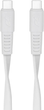 Kabel Rivacase USB Type-C - USB Type-C M/M 1.2 m White (PS6005WT12) - obraz 1