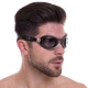 Окуляри напівмаска для плавання тренувальна Mad Swim 042601 Black - зображення 6