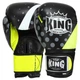 Рукавички для боксу на липучці Top King Boxing 0512 12 унцій Black-Yellow - зображення 1