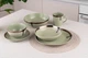 Салатник ARDESTO Liguria, 22 см, Green bay, кераміка - изображение 2