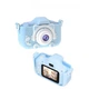 Детский фотоаппарат Fun Kitty Camera HD Фото и видео съемка, дисплей, противоударный, Две камеры Blue (112P-MP) - зображення 7