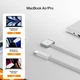 Кабель MagSafe 3 140W 2m для Macbook Air/Pro на M1/М2/М3 - зображення 2