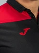 Поло длинное мужское Joma HOBBY II 101371.106 S Черное с красным (9998448345092) - изображение 4
