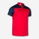 Поло длинное мужское Joma HOBBY II 101371.603 M Красное/Темно-синее (9998448045107) - изображение 2