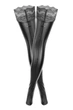 Панчохи Noir Handmade F135 Powerwetlook stockings 3XL (SX0022) - изображение 4