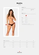 Трусики Obsessive Medilla thong XS/S - изображение 5