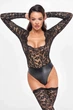 Боді Noir Handmade F296 Psyche 3XL (SX0218) - изображение 5