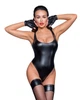 Боді Noir Handmade F244 Powerwetlook high cut bottom hem M (SX0162) - зображення 1