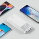 Павербанк УМБ Baseus Bipow Digital Display 20000mAh 15W 3A 2USB+Type-C Белый - изображение 9