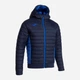 Куртка демисезонная с капюшоном мужская Joma URBAN V 103796.337 M Темно-синяя с синим (8445954682926) - изображение 3