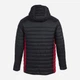 Куртка демисезонная с капюшоном мужская Joma URBAN V 103798.106 M Черная с красным (8445954683404) - изображение 2