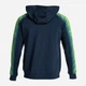 Спортивная кофта мужская Joma Elite Xi 103826.317 M Темно-синий/Салатовый (8445954711091) - изображение 3