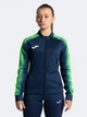 Спортивная кофта женская Joma Elite XI 902255.317 M Темно-синяя с салатовым (8445954713163) - изображение 1
