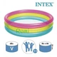 Маленький бассейн детский надувной Intex Радуга 86х25 см 68 л 1-3 года (6568869) - изображение 2