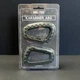 Набір 2 карабіни Mil-Tec Олива KARABINER ABS (2 ST./BLISTER) OLIV (15921001) - изображение 1