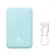 Портативна Батарея Baseus Magnetic Mini 20W 20000mAh (With cable Type-C to Type-C 20V/3A 0.3m) blue - изображение 3