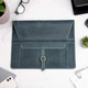 Папка для документов с натуральной кожи А4, Light blue, WoodPresent - изображение 1