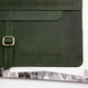 Кожаная папка для бумаг А4 с гравировкой, Green, WoodPresent - изображение 2