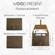Папка для документів з натуральної шкіри А4, Walnut, WoodPresent - зображення 3