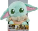Плюшевая Игрушка Малыш Йода со звуком 25 см Мандалорец Star Wars Hug ‘n Nuzzle Grogu Mattel HPM98 - изображение 1