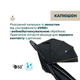 Коляска Chicco Glee Stroller черная (8058664173587) (87068.73) - изображение 3