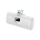 УМБ Promate PowerUp-i 5000 mAh, USB-C порт PD, Lightning штекер White (powerup-i.white) - изображение 1