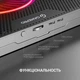 Охлаждающая подставка для ноутбука GamePro CP1270 Silver - изображение 13