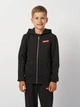 Подростковая толстовка с капюшоном для мальчика Levi's LVN Boxtab Full Zip Hoodie 9EJ762-K84-LR 146-152 см Черная (3666643020989) - изображение 1