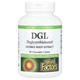 Природные добавки Natural Factors Солодка (Лакрица) деглицирризиновый экстракт корня DGL Deglycyrrhizinated Licorice Root Extract 90 жевательных таблеток - изображение 1