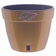 Горшок с автополивом Santino ASTI 18 л. золотой-черный (AST180GLD/BL) - изображение 1