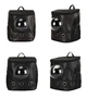 Рюкзак для переноски животных с иллюминатором CosmoPet CP-04 для кошек и собак Black - изображение 3