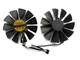 Вентилятор FirstD для видеокарты ASUS GTX 780 Ti 960 970 980 Ti R9 280X 290X (orgnl) FD10015H12S (T129215SU FD9015U12S) комплект 2 шт (№123) - изображение 2