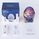 Ночник-проектор "Звездное небо" с Bluetooth и колонкой "Яйцо дракона" Фиолетовый - изображение 8