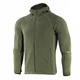 Кофта M-Tac Hoodie Polartec Sport Army Olive Розмір L - зображення 1